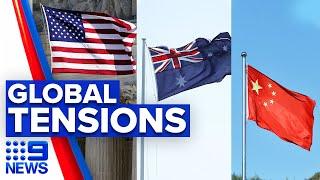 Australia dragged in political tensions between US and China | 9 News Australia