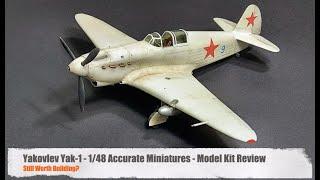 Accurate Miniatures Yak-1 Review - Best Yak-1 Kit?