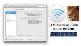 FIX WiFi Issues in Mac OS X Lion