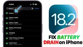 iOS 18.2 - Fix Battery DRAIN on iPhone