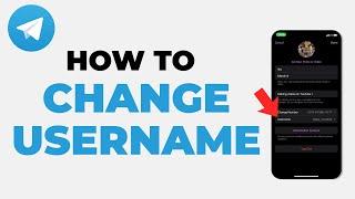 How To Change Username (Nickname) On Telegram | Iphone & Android