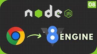 Node.js Tutorial #8 :  Chrome V8 Engine : The Heart of Modern JavaScript Explained ‍