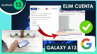 Eliminar Cuenta de Google Samsung Galaxy A13 | Android 13 | Degradar