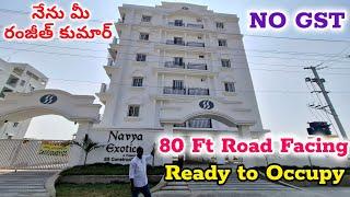 || NO GST || Ready to Occupy || Brand New 3BHK Flats For Sale #Near Metro Station #Hyderabad