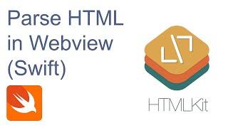 Parse HTML in Swift 5 (HTMLKit) - Xcode 11, 2020, iOS Development