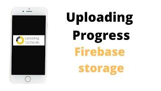 Firebase Storage Upload Progress bar Android Studio | Code The World