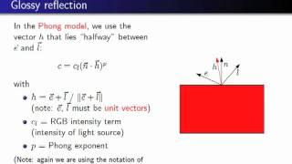 Computer Graphics 2011, Lect. 9(2) - Rasterization and shading