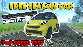 IQ Glide Top Speed Test (Handbrake Fixed) | Roblox A Dusty Trip