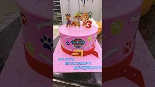 pow patrol  theme cake  #birthday #powpatrol#shortsvideo #cakedecorating  #vk cake video in shorts