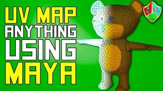 Maya 2020 UV Mapping Tutorial | How to UV map in Maya