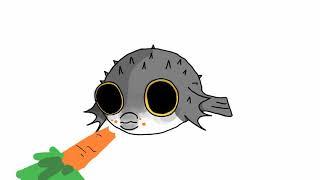 | Pufferfish Meme | animation FlipaClip |