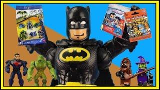 TREASURE HUNT #6!  Batman Unlimited Mighty Minis Series 4 DC Ooshies Lego Minifigures OzToyReviews