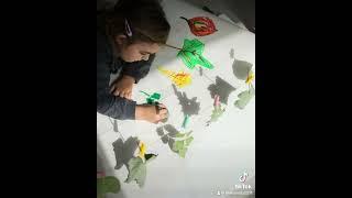 Shadow drawing activities on summer #highlights #followers #follow #sesoryactivity #everyone