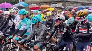 Tre Valli Varesine 2024 - Rain, wind, terrible weather in Lombardy... the race shortened