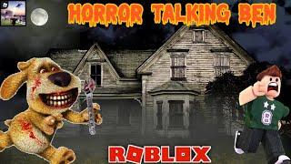 Talking ben horror escape in roblox/Horror Obby/on vtg!