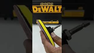 Dewalt Drill Attachments - Sanding / Polishing Pad #Tools2Work #DeWalt #powertools #tools #DCD709C2