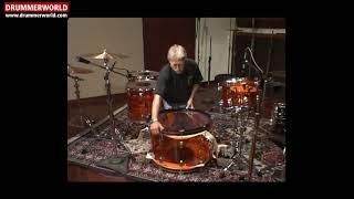 John Bonham Vistalite Drum Kit: Setting UP & Tuning Secrets - Drum Clinic Masterclass