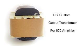 Hand winding custom output transformer