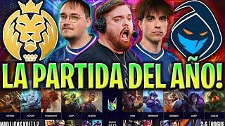 IBAI CASTEA LA PARTIDA CLAVE DE MAD KOI!ÉPICO! - MDK vs RGE LEC VERANO 2024 ESPAÑOL IBAI COSTREAM