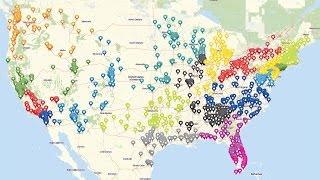 Create a Map from Excel Spreadsheet Locations