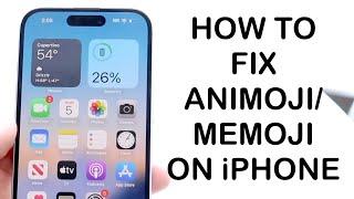 How To FIX Memoji/Animoji Not Working On iPhone! (2024)