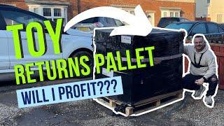 This Toy Return Pallet is HUGE But Will I Make MEGA MONEY?  #ebayreseller