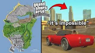 I Modded GTA 5's Map into GTA San Andreas!