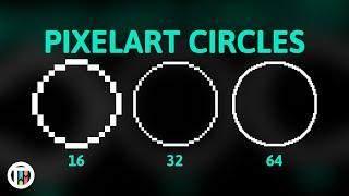 How to Create Pixelart Circles - Aseprite Tutorial