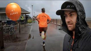 Sharing a birthday with parkrun (the wettest 5K ever, Exmouth)