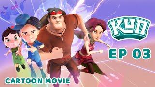 [Cartoon Movie] Kun's green warriors - Episode 3 - Lost in the future