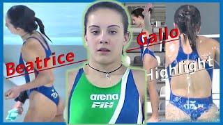 Women's Diving | Beatrice Gallo | Highlight | Girls B platform Eindhoven Diving Cup 2023 | #diving