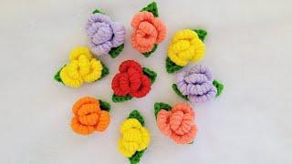 ЭТО ФАНТАСТИКАРОЗА КРЮЧКОМВ ТЕХНИКЕ РОКОКО/crochet roses