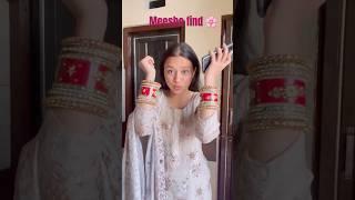 Chudha set   #meesho  #meeshohaul #youtubeshorts #shorts #ytshorts #youtube