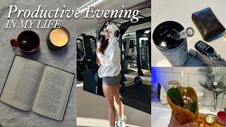 Productive Evening in my life | getting a late start, Monday night leg workout sesh VLOGMAS 19