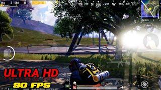 MAX GRAPHICS ULTRA HD REALISTIC 90 FPS ON PUBG MOBILE / DEVICE ROG PHONE 3