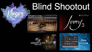 KVS Piano VST Blind Shootout - Arturia, Pianoteq, Ivory 3, and Synchron Steinway D