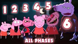 Peppa Pig ALL PHASES | Friday Night Funkin' VS Peppa Pig [Rapping OST - Bacon Breakfast in Friday]