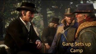 Red Dead Redemption II: Gang Sets up Camp