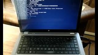 How to fix HP G62 laptop stuck at boot on System Information screen or black beeping screen