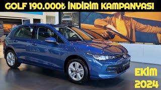 EKİM 2024 VW GOLF BAYİİ PAZARLIKLI FİYATLAR | 190.000₺ İNDİRİM KAMPANYASI