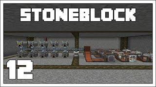 Stoneblock - EP12 - Starting Sieve Automation - Modded Minecraft 1.12.2