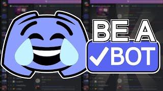 PRETEND TO BE A DISCORD BOT (Discord Bot Tag & Badge)