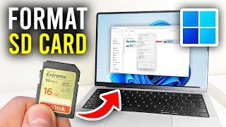 How To Format SD Card On PC & Laptop - Full Guide