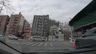 Driving through Bronx, NY (Yankee Stadium area)