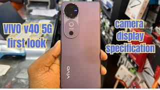 Vivo V40 5G unboxing || exclusive video v40 zeis lens zoom test #v40