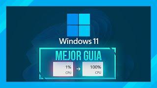  GUÍA DEFINITIVA de Optimización de Rendimiento en Windows 11/10/8 *funciona en tostadoras también*