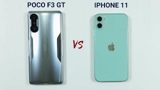 Poco F3 GT vs iPhone 11 Speed Test & Camera Comparison