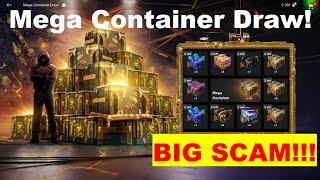 NEW Mega Container Draw WoT Blitz - It's a SCAM!!! Need Big Luck to win Premium Tanks or Gold!