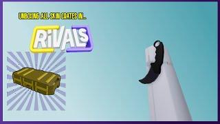 UNBOXING ALL SKINS IN RIVALS (I GOT THE KARAMBIT)