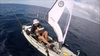 Hobie kayak outback sailing diy